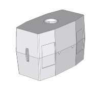 Колодец телефонный ККСр-3-80 Г